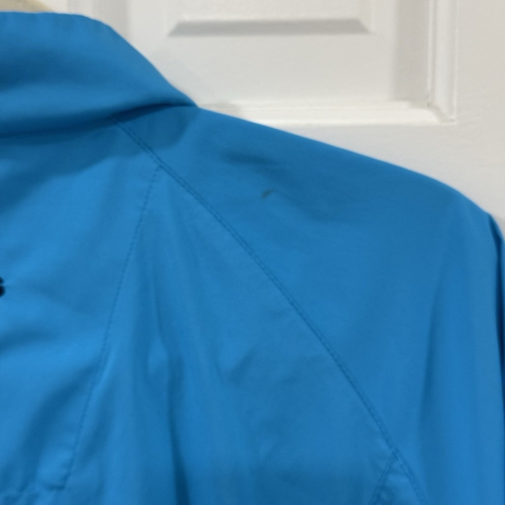 Adidas Golf Climaproof Wind Shirt Men Large Blue 1/4 Zip Bay Hills Club - Picture 11 of 11